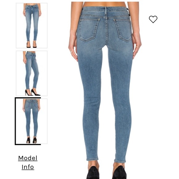 Denim X Alexander Wang Whip Skinny Jean - Picture 2 of 6